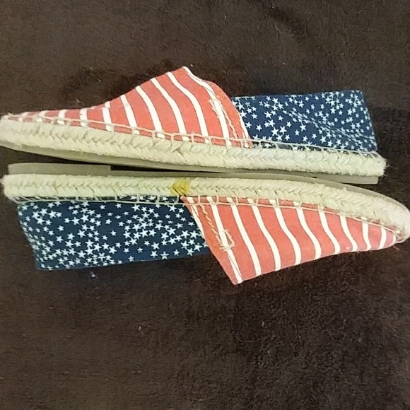 Red White & Blue Patriotic Shoes sz9 - Picture 2 of 7